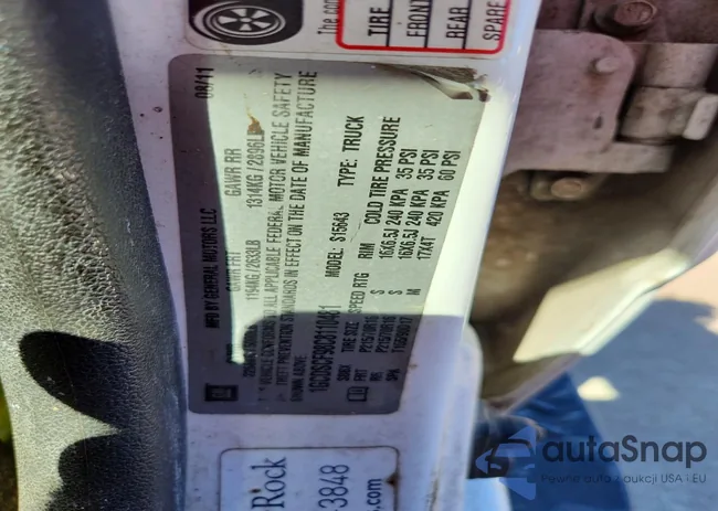 1GCDSCF98C8110481: 78490165