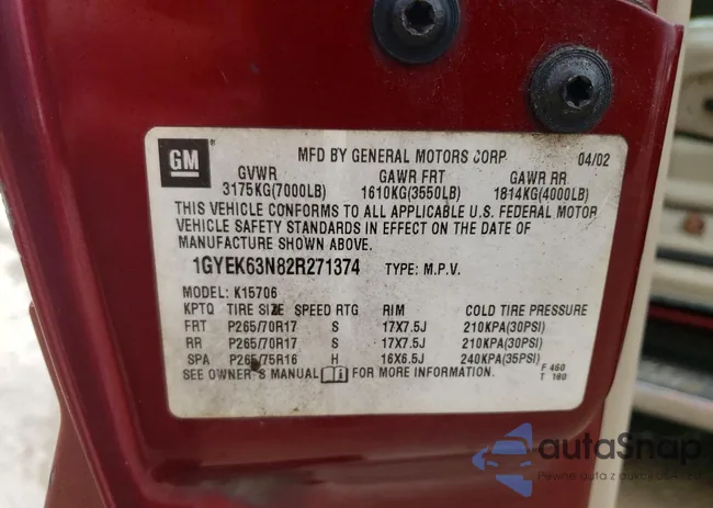 1GYEK63N82R271374: 99385275