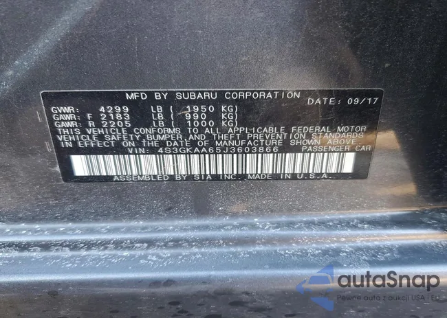 4S3GKAA65J3603866: 76132415