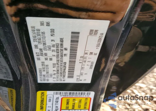 1FMEE5DP4NLB51436: 75588145