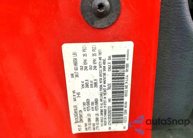 1D7HU18D35S282723: 78088205