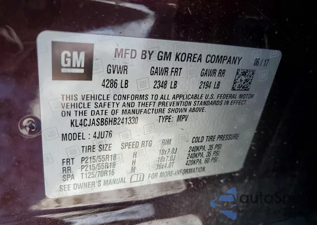 KL4CJASB6HB241330: 78483015