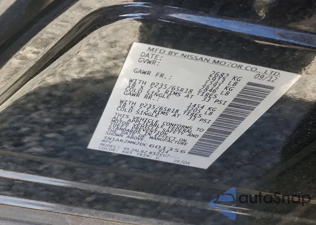 5N1AR2MN2DC601356: 77481165