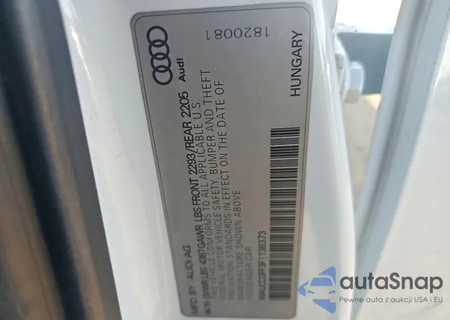 WAUCCGFF3F1136373: 77382995