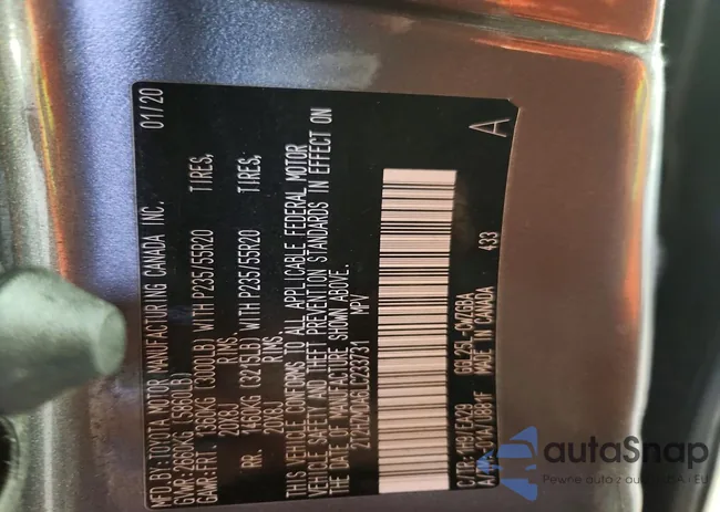 2T2HZMDA6LC233731: 77631205