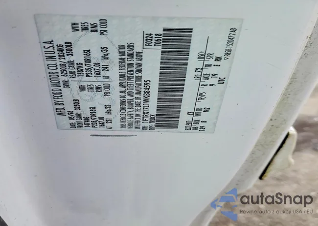 1FTRX17L1WKB84595: 78822685