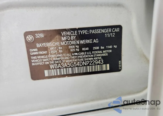 WBA3A5G54DNP22943: 77557915