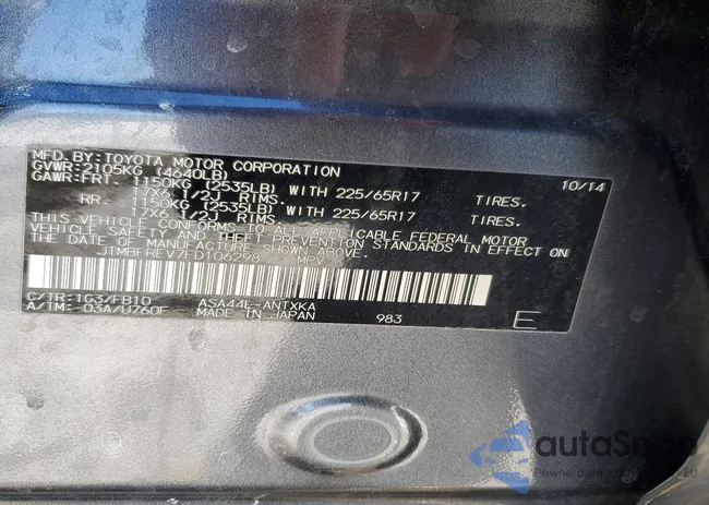 JTMBFREV7FD106298: 76413965