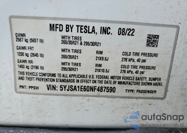 5YJSA1E60NF487590: 76724455