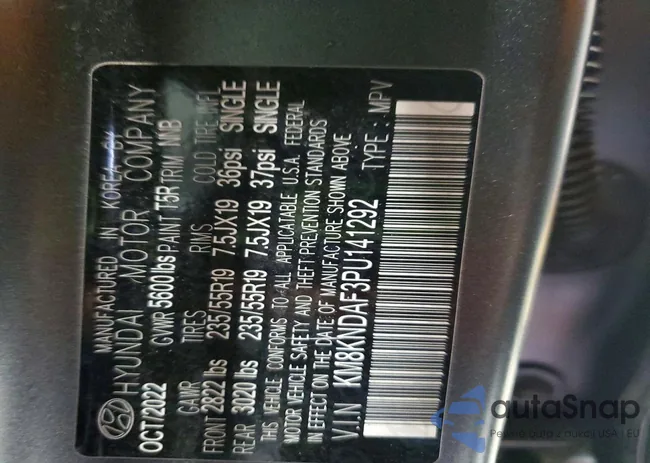 KM8KNDAF3PU141292: 78682585