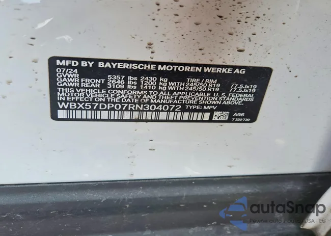 WBX57DP07RN304072: 75854275