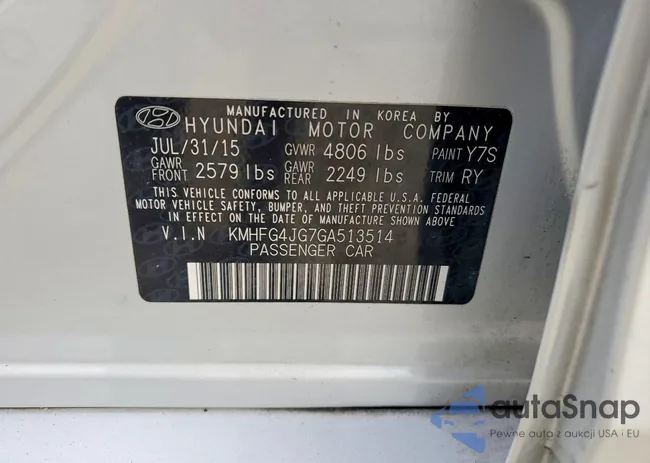 KMHFG4JG7GA513514: 77518655