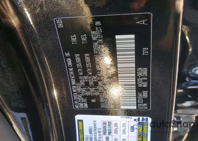 2T2GDCAZ0SC027754: 75768905