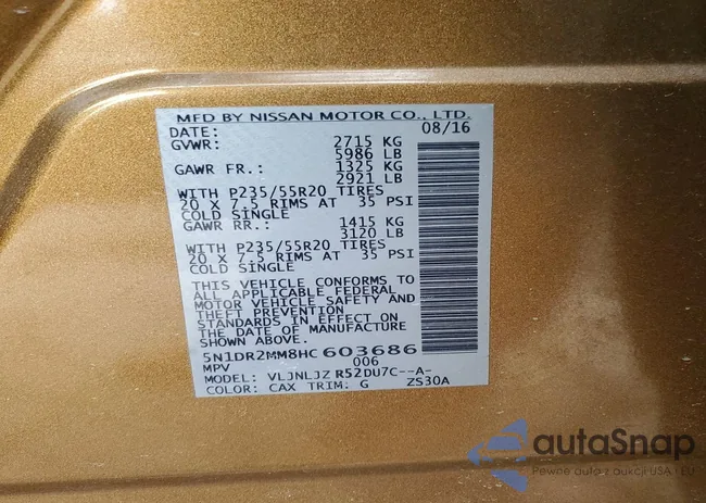 5N1DR2MM8HC603686: 75049805