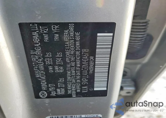 5NPLL4AG0MH046718: 76013835