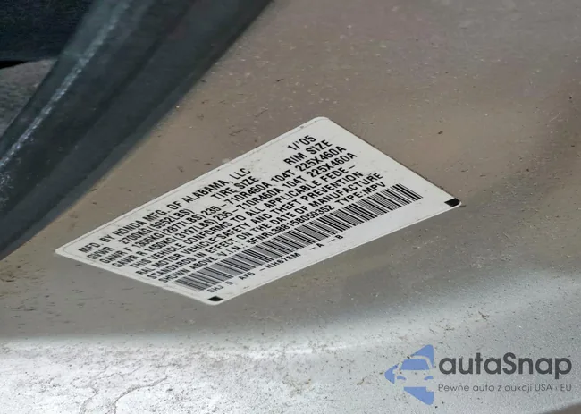 5FNRL38815B059352: 79399535