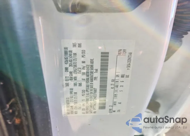 1FT7W2BT2NED76807: 75830135