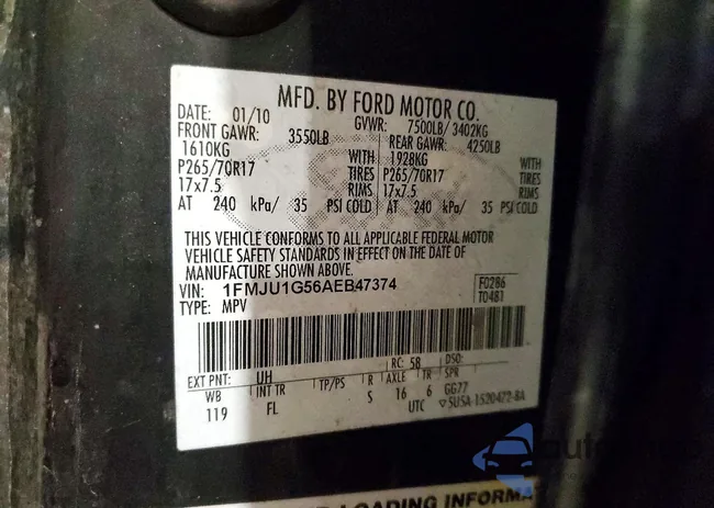 1FMJU1G56AEB47374: 77724545