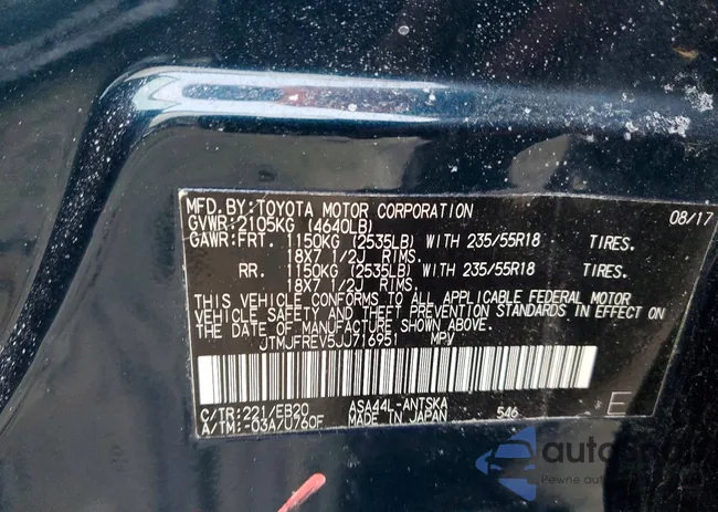 JTMJFREV5JJ716951: 78494955