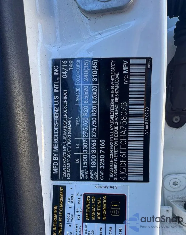 4JGDF6EE0HA758073: 77435385