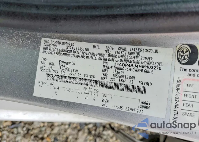 3FADP4BJ4HM103270: 74976935