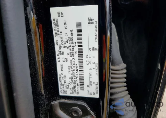 1FTEW1CF8HFA19978: 77223185