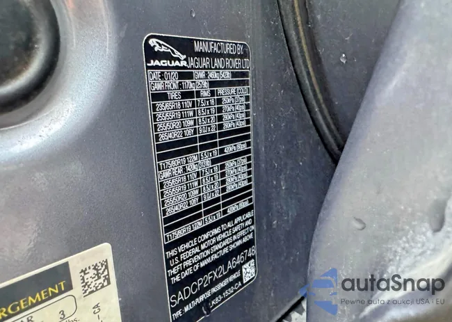 SADCP2FX2LA646748: 77983525