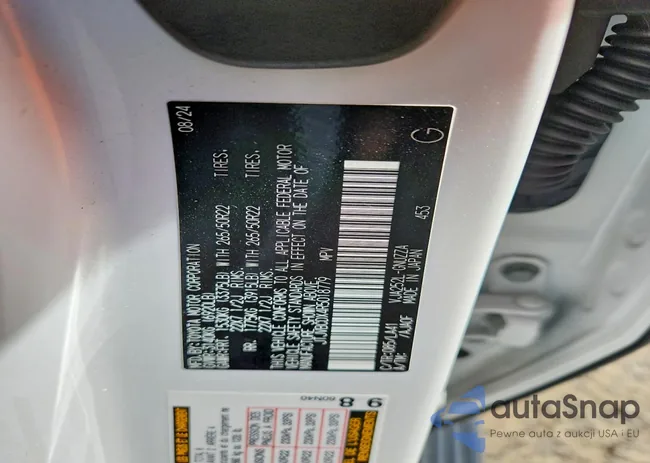 JTJVBCDX4R5018779: 78435375