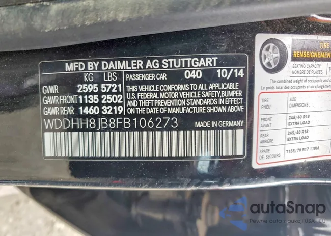 WDDHH8JB8FB106273: 74677605