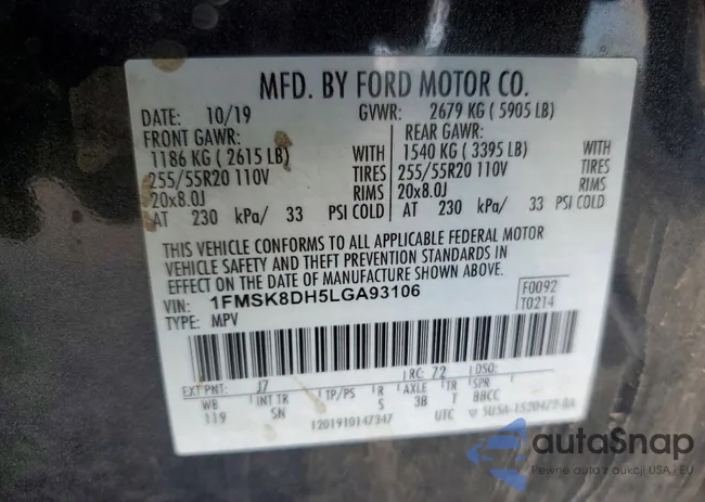 1FMSK8DH5LGA93106: 78550625