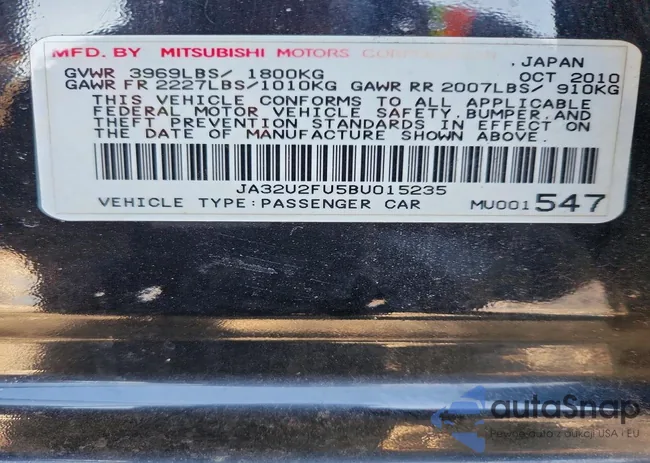 JA32U2FU5BU015235: 77377665