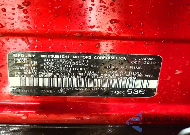 JA4AT4AA3LZ015967: 78253775