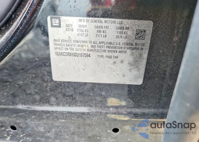 1G6KC5RX6GU167594: 72405475