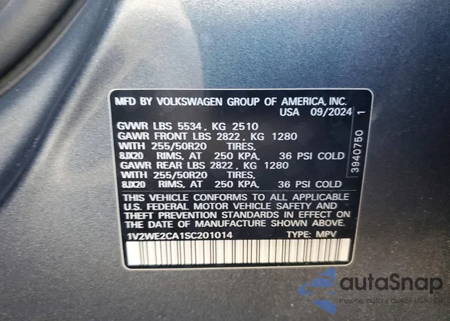 1V2WE2CA1SC201014: 79114055