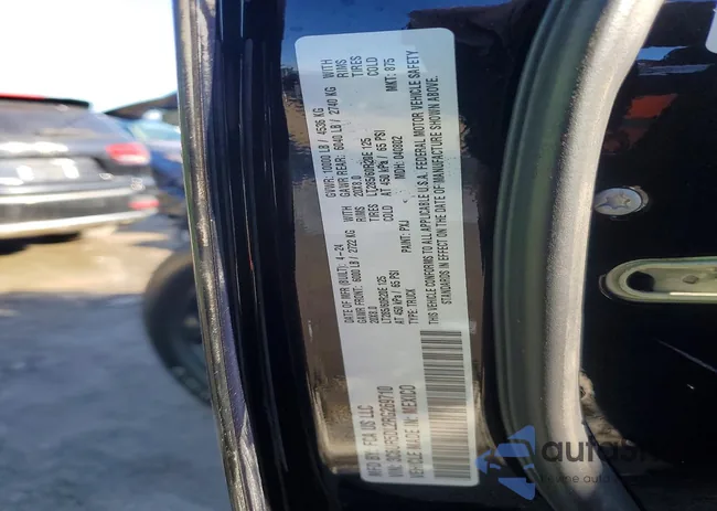 3C6UR5DL2RG269710: 76252425