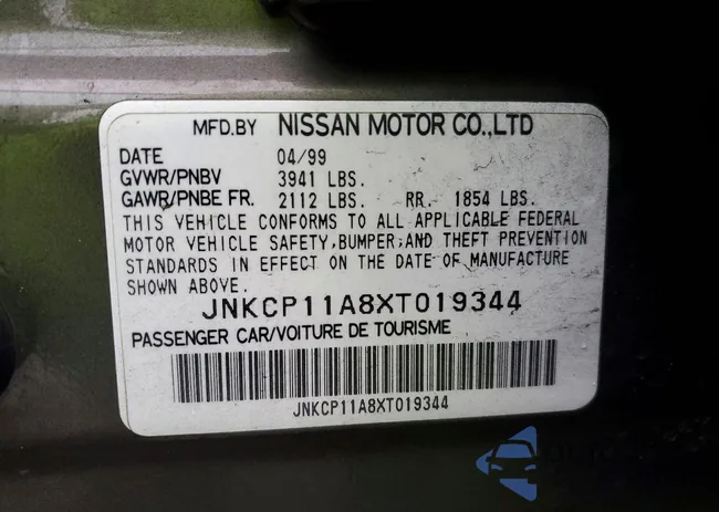 JNKCP11A8XT019344: 77546935