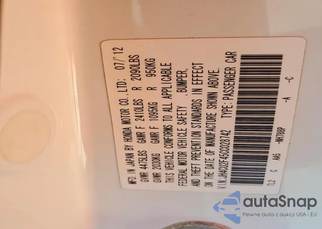 JH4CU2F45CC028742: 76393205