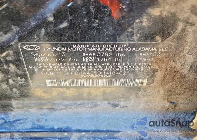 5NPDH4AE5DH418462: 76058695