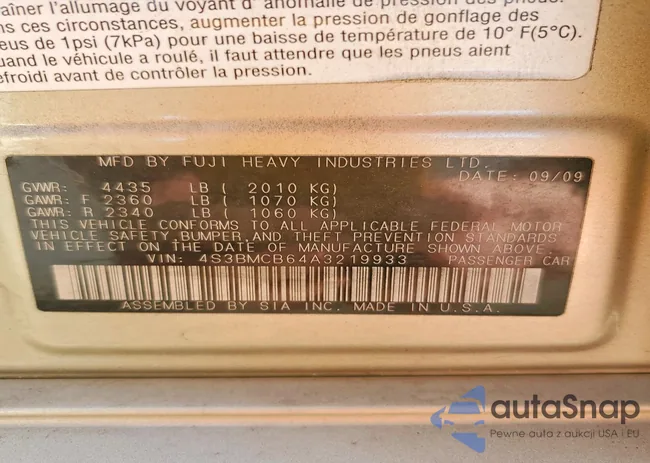 4S3BMCB64A3219933: 77122025