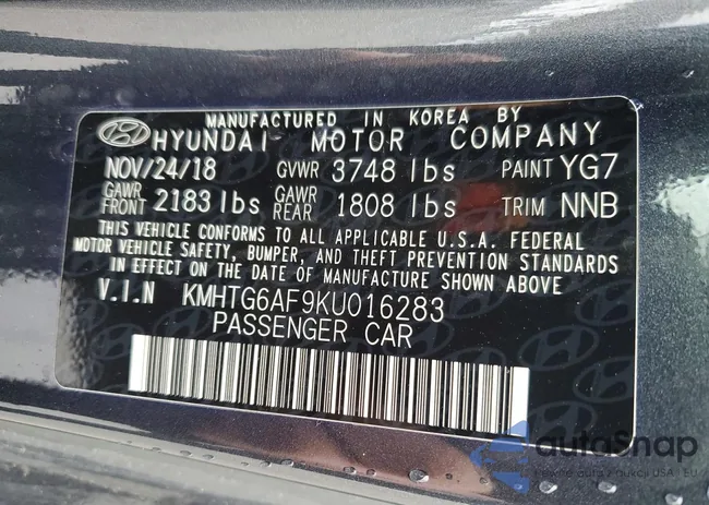 KMHTG6AF9KU016283: 78398075