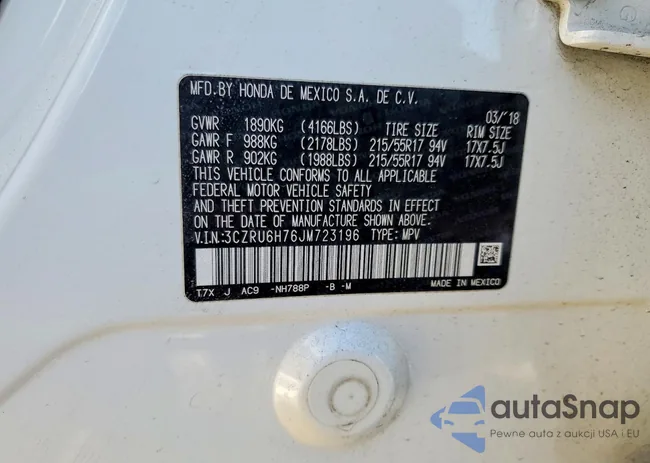 3CZRU6H76JM723196: 76368465