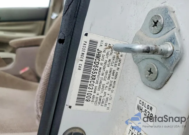 JHMCD555XRC031009: 77094455