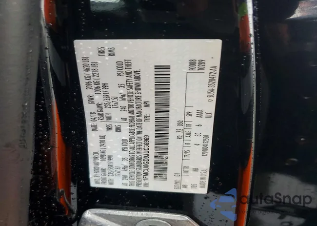 1FMCU0GD0JUC36969: 76031665