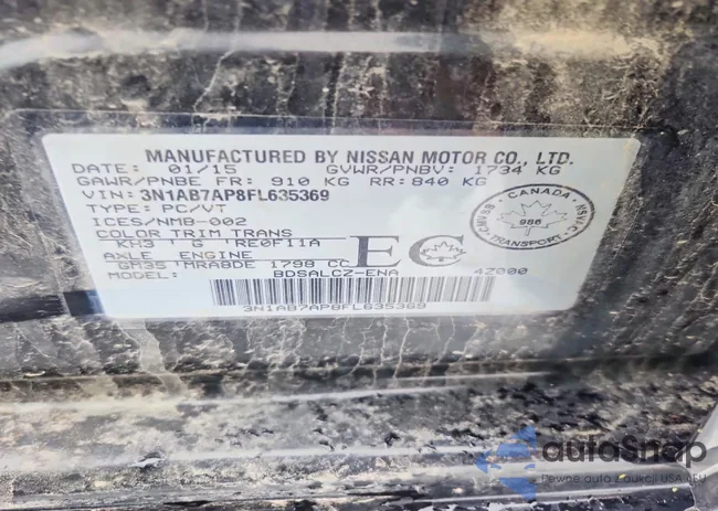 3N1AB7AP8FL635369: 79002655