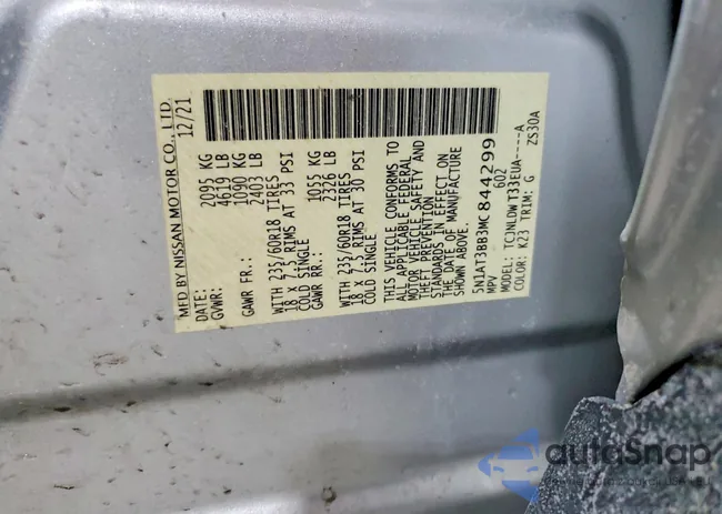 5N1AT3BB3MC844299: 77242415