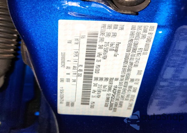 1FADP3K20JL268629: 76536305