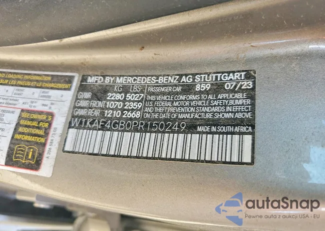 W1KAF4GB0PR150249: 77770845