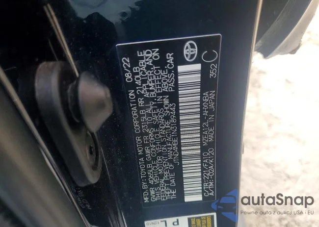 JTND4MBE1N3189443: 77153745