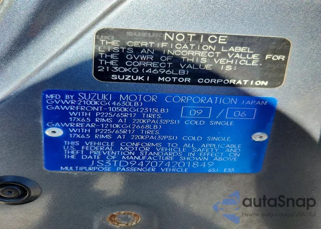 JS3TD947074201849: 76407215