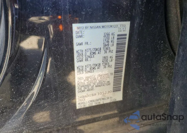 1N6BA0EC8DN305230: 77083535